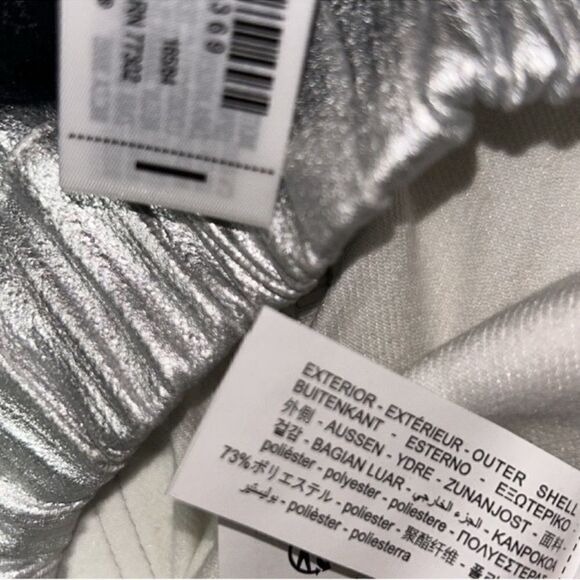 Zara Kids Girls Blue & Silver Pants Set(Size 13-14) - Picture 12 of 13